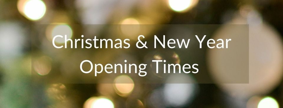 xChristmas New Year Opening Times