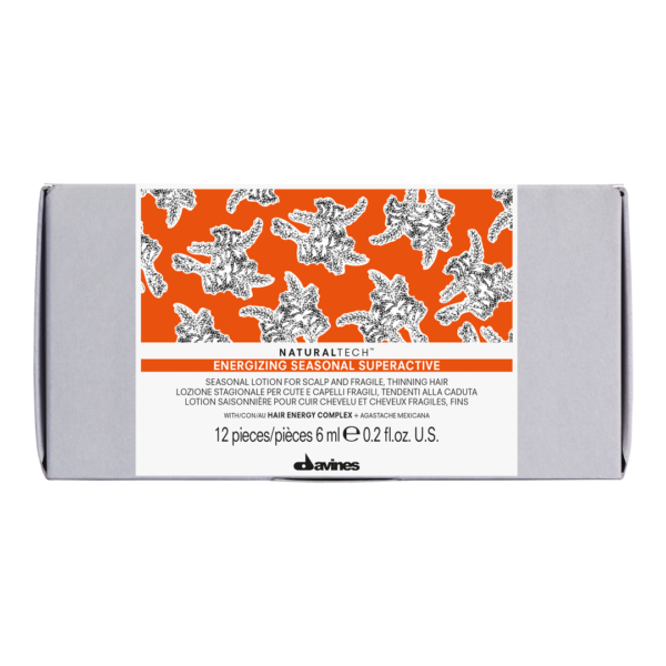 Davines Natural Tech Energizing Seasonal Superactive Vials 12x6ml